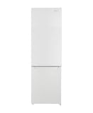 EVVO Frigorífico Combi F51, 262L (187L + 75L), 176 cm, Clase E, 39 dB, Iluminación LED, 4 Estrellas Congelador, Balda Cristal, Bajo Consumo, Blanco