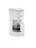 Filter Coffee Maker with glass jug, White