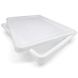 Bandeja Alimentaria Resistente con Tapa 15L Sin BPA Cocinas y Restaurantes