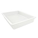 Bandeja Alimentaria Resistente 10,7L Sin BPA Cocina Restaurantes y Catering