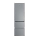 Haier 3D 55 Series 3 HTR3518ENMX - Frigorífico Combi, Cajones Direct Access, Circular AirFlow, 303L, My ZonePro, FunciónECO, Total No Frost, Ancho 54,5cm, Motor Inverter, LuzLED, Display Interno, Inox