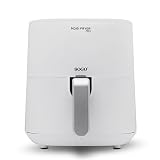 SOGO Freidora de Aire 5,5L para Cocinar con Menos Grasa, 1700W y 8 Modos - Air Fryer con Pantalla LED Táctil, Temperatura Regulable y Aviso para Remover - Freidora sin Aceite Familiar sin PFOA ni BPA