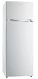 INFINITON Frigorifico Dos Puertas FG-A145B, 200 Litros, 143 cm de Altura, Defrost, LED Interior, E, Diseño con Tirador Integrado, Ancho 55 cm, Regulación en Altura, Puerta Reversible, Blanco