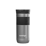 Contigo Byron SNAPSEAL Vaso Térmico, Acero Inox, 7 h caliente, 470ml