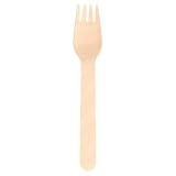 García de Pou 100 Unidades - 166.95 Tenedores, 16 Cm, Natural, Madera