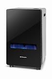 Orbegozo HBF 100, Estufa de gas butano, llama azul, 3800 kW, clase energética A, apta para gas butano y propano, triple sistema de seguridada, analizador atmosférico, color negro