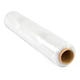 ACESA - Film Transparente para embalar - Elastico y resistente para mudanzas - Embalaje para envíos y transporte 500 mm x 200 metros (Transparente)
