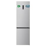 Cecotec Frigorífico Bolero CoolMarket Combi 377 Inox A. 377 Litros, Altura 200 cm, Ancho 59,5 cm, Clase A de Eficiencia, Sistema CoolMatrix, Dos Cajones con Control de Humedad, Congelación Rápida