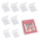 Comioke Game Card Cartucho De Almacenamiento,Caja De La Caja Cubierta De Polvo,Funda Protectora De Plástico Transparente A Prueba De Arañazos,Para Game Boy Color,Gameboy Pocket,GB/GBC/GBP,8 Piezas