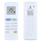 WKOLF Nuevo conjunto de reemplazo de control remoto YAW1F para aire acondicionado Gree Montana Daitsu Hiyasu AC YAW1F YAW1F1 DS-9UIDN DS12UI-DN DS-12KDB DS18K-DB DS18UI-DA-W DS24UI-DN DS-24UIDN