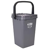 Cofan Contenedor Gris | Para restos | Modelo Forest | Capacidad 25 L