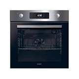 Candy New Moderna F CM955XRLCN Horno Multifunción, 70L, 1 Bandeja y 1 Rejilla, Función Vapor, Limpieza Pirolítica e Hidrolítica, Convección + Ventilador, 9 Funciones