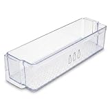 Bandeja Botellero Original Beko 5906350100 | Para Puerta de Frigorífico | Repuesto Compatible con Modelos Seleccionados | Instalación Fácil y Ajuste Perfecto | Para Botellas Bricks y otros Envases