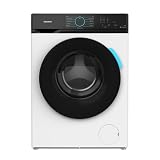 Cecotec Lavadora 7Kg Carga Frontal Bolero DressCode 7110 Inverter A. 1200RPM, 11 Programas, Clase A-10%, Motor Inverter Plus, Steam Max, Drum Clean, Programa Rápido 15', Delay Start y KidLock, Blanco