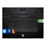 Balay, Horno Compacto, 45 cm de altura, Aqualisis, negro, 3CB5159N3