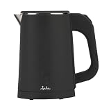 JATA JEHA5506 - Hervidor de Agua Eléctrico 0,8 L Sin BPA, 800 W, Inalámbrico con Base 360°, Filtro Antical, Acero Inoxidable 304, Desconexión Automática y Protección contra Sobrecalentamiento
