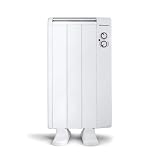 Orbegozo RRM 510 – Emisor térmico sin aceite, 3 elementos, 500 W, 2 niveles de potencia, color blanco