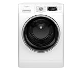 Whirlpool FFWDB 964489 BSV IT - Lavadora secadora 9 kg, carga frontal, independiente, 1400 rpm, clase C, 6º sensor, freshcare+, 59,5 x 54 x 85 cm