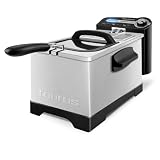 Taurus - Freidora de Aceite 3L, 2100W, Termostato Regulable, Acero Inox