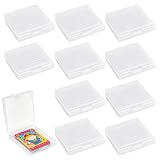 10 Piezas Game Card Cartucho de Almacenamiento Transparente