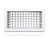 Rejillas De VentilacióN Del Aire Acondicionado, Rejilla Ventilacion Exterior, Rejillas Aire Acondicionado Conductos, Rejillas De VentilacióN Color Blanco 550x130mm(500 * 150)