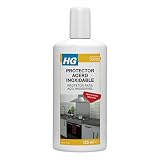 HG Abrillantador Instantáneo para Acero Inoxidable, Listo para Usar, Campanas Extractoras, Chimeneas y Superficies Metálicas, Fácil de Usar - 125 ml
