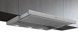 Siemens iQ300 - Campana extractora telescópica (90 cm), color plateado