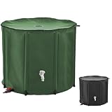 Linxor - Depósito de Agua de Lluvia Plegable - 1000 L - 2 Colores