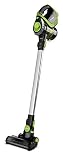 Polti Forzaspira Slim SR110 Escoba Eléctrica Inalámbrica Recargable 2 en 1 con Aspirador Portátil Integrado, Autonomía hasta 50 Minutos, 3 Fases de Filtrado con Filtro Hepa, Negro y Azul
