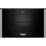 Neff NR4GR31N1, N 70, Horno Microondas Empotrado, Puede Ser Integrado Microondas con Grill 40 x 60cm, Full Táctil Pantalla TFT, Horno/Grill, Easy Clean,Led-Iluminación, Acero Inox
