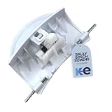 Anakel Home Cierre Puerta Lavadora 00483087 compatible con Bosch, Balay, Siemens | Maneta de Lavadora Completo 00418346, Color blanco