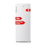 Nilson Congelador Vertical Blanco NCV145500E. Capacidad 165 Litros, Puerta Reversible, Bajo Nivel Sonoro, Eficiencia Energética Clase E
