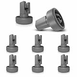 EcoJozon 8 Ruedas de Cesta Superior para Lavavajillas Compatible con AEG