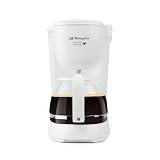 Orbegozo CG 4051 Cafetera de Goteo 12 Tazas 750W, Jarra de Cristal 1.25L Apta Lavavajillas, Filtro Permanente Extraíble, Apagado Automático, Sistema Antigoteo, Placa Calorífica