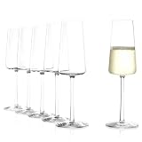 Stölzle Lausitz Set 6 Copas Cava, Claro, 6 Unidad (Paquete de 1), 6