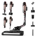 Rowenta X-Pert 6.80 Flex, Aspiradora Escoba Sin Cable, Burdeos
