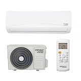 Bilake Aire Acondicionado Split Inverter 4500 frigorías, Bomba de Calor, Frio Calor, A++, A+++, R32 Gas más ecológico con Modulo WiFi
