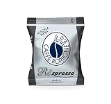 Caffè Borbone Respresso, Mezcla de Café Negra - 50 Cápsulas - Compatibles con Máquinas de Café Nespresso®* para uso doméstico