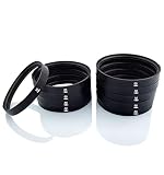 TYGERIX® 10x Juntas de Silicona de 80 mm para Estufas de Pellets | Altura 12 mm | Juntas de Triple Labio Certificadas | Adherencia Perfecta | Resistencia Térmica Excepcional | Para Conductos de Humos
