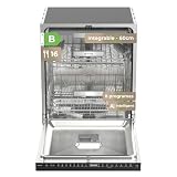Lavavajillas Integrable 60 cm - 14 Cubiertos, 49 dB, Apertura Automática, Media Carga, 6 Programas, Lavavajillas Integrable 60 cm Panelable para Cocina Moderna (Clase Energética B)