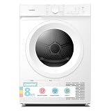 COMFEE' Secadora Bomba de Calor, 8KG, Clase D, Secado rápido, CD08EHP05W