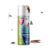 Insecticida Descarga Total Automática | Anti chinches, pulgas, insectos Voladores y Rastreros en Lugares de Difícil Acceso | Acción Rápida en 3 Minutos | Larga Duración | Fácil de Usar y Eficaz