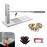 Ysislybin Abridor Ostras, Juego De Herramientas Para Abrir Ostras De Acero Inoxidable Con 2 Cuchillos Para Ostras Y Guante Para Mariscos, Para Restaurantes Y Hogares, Herramientas Para Mariscos