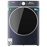 Cecotec Lavadora Secadora - 10Kg + 6Kg Carga Frontal Bolero Wash&Dry 10680 Inverter Titanium A. 1400RPM, 16 Programas, Motor Inverter Plus, Bajo Consumo, Vapor, OnSmart, Goma Antibacteriana