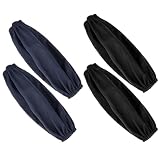 KALIONE 2 pares de mangas de brazo impermeables - Fundas protectoras de PU para cocinar, pescar y lavar platos
