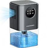 Homtronics 1700ML Deshumidificador de Humedad, Silencioso, Bajo Consumo