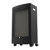 Cecotec Estufa de Gas ReadyWarm 5300 Catalytic. 3000W de Potencia en 2 Niveles, Calor Uniforme, Triple Sistema de Seguridad, Compatible con Bombonas de Gas de 13kg de Capacidad, Asas y 4 Ruedas