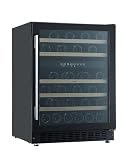 Cata Vinoteca VI 59082 BK No Frost, Capacidad 46 Botellas, Control Electrónico de Temperatura, Panel Touch, Control Digital, Luz Interior LED, Puerta Reversible Ventilación Interna, Ancho 59,5cm Negro