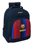F.C. BARCELONA 1ª EQUIPACIÓN 26/27 - Mochila Escolar Adaptable a Carro, Mochila, Ideal para Niños de Diferentes Edades, Cómoda y Versátil, Calidad y Resistencia, 32x15x42 cm