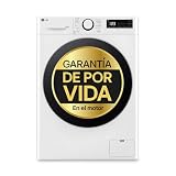 LG F4DR6009A1W Lavasecadora inteligente AI Direct Drive TM, Lavadora Secadora, Turbowash 360º, 9/6kg, 1400rpm, Un 10% más eficiente que A(lavado) /D(secado), Serie 600, Blanca